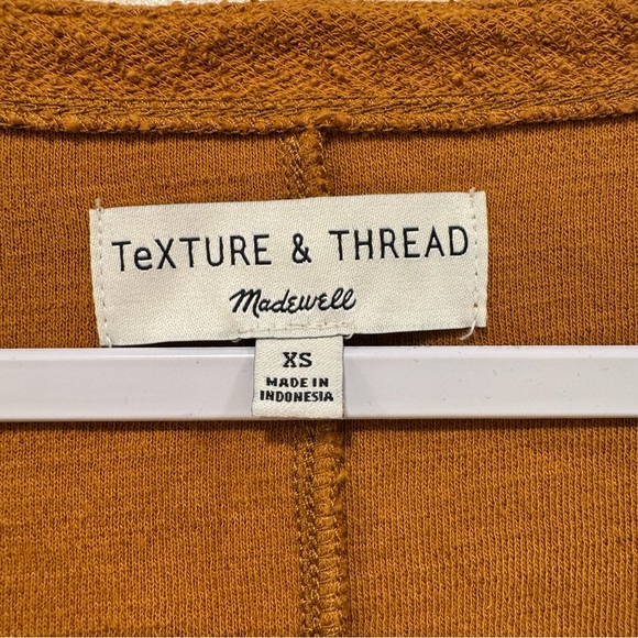 Madewell Texture & Thread Rust Sweater - Picture 2 of 4